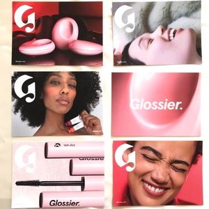 Set of Glossier Postcards